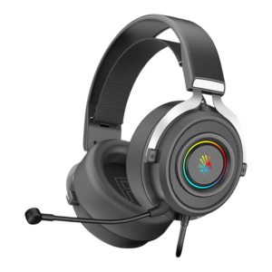 Bloody G535 Virtual 7.1 Surround Sound USB Gaming Headset – Black & Silver