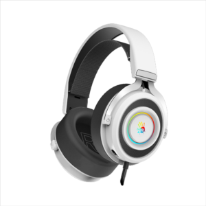 Bloody G535 Virtual 7.1 Surround Sound USB Gaming Headset – Black & White